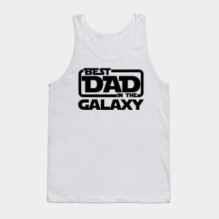 Bes Dad in the Galaxy Tank Top